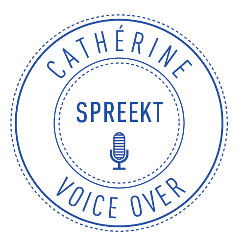 Catherine spreekt voice-over